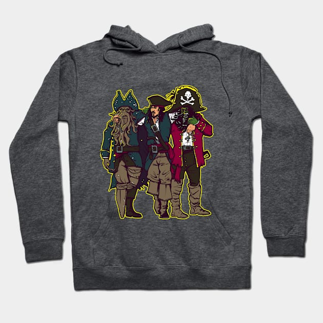 Drink Up Me Hearties Hoodie by AndreusD